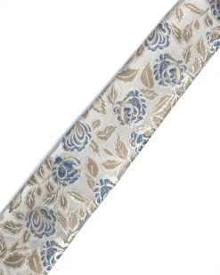 Biege Floral Tie