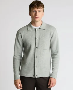 Button-Up Cotton Cardigan