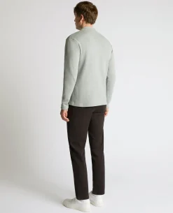 Button-Up Cotton Cardigan