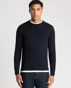 Cotton Crew Neck Jumper
