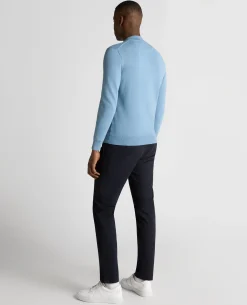 Cotton Half Zip Jumper