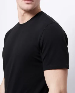Cotton Stretch Crew Neck T-Shirt