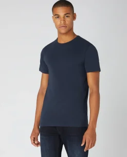 Cotton Stretch Crew Neck T-Shirt