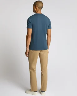 Cotton-Stretch Crew Neck T-Shirt