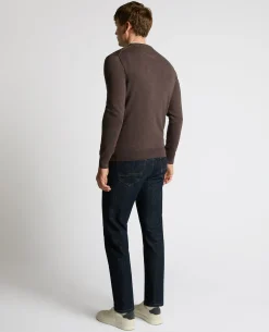 Crew Neck Cotton Sweater