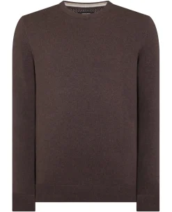 Crew Neck Cotton Sweater