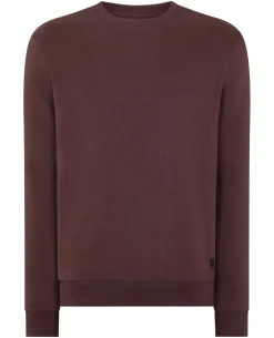 Crew Neck Terry Sweatshirt