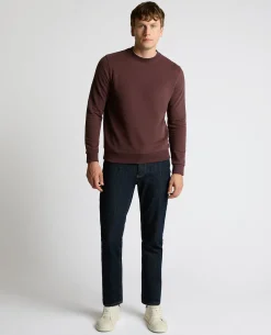 Crew Neck Terry Sweatshirt