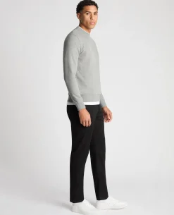 Crew Neck Terry Sweatshirt