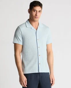 Cuban Collar Jersey Shirt