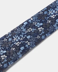 Ditsy Floral Print Tie