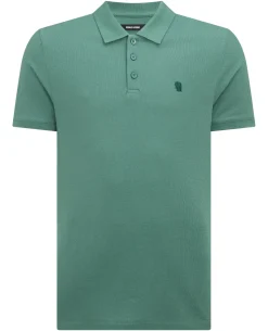 Embroidered Cotton Polo Shirt
