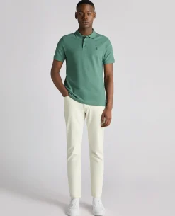 Embroidered Cotton Polo Shirt