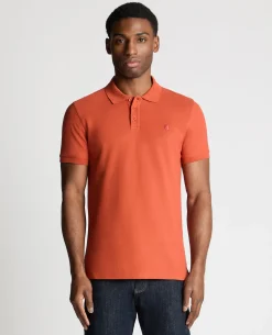 Embroidered Cotton Polo Shirt