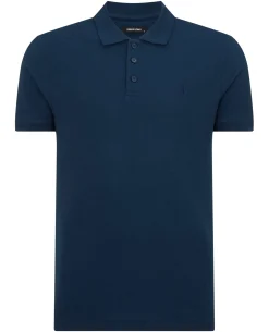Embroidered Cotton Polo Shirt