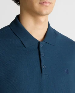 Embroidered Cotton Polo Shirt