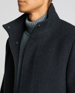 Jacob Regular Fit Wool Blend Coat