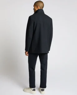 Jacob Regular Fit Wool Blend Coat