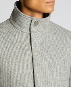 Jacob Regular Fit Wool Blend Coat