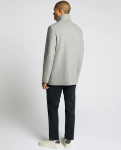 Jacob Regular Fit Wool Blend Coat