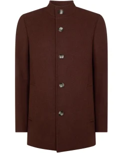 Jonah Tailored Fit Wool Blend Overcoat