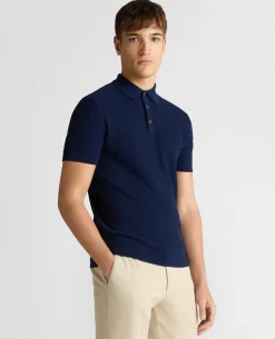 Knitted Cotton Polo Shirt