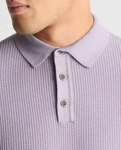 Knitted Cotton Polo Shirt