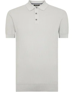 Knitted Cotton Polo Shirt