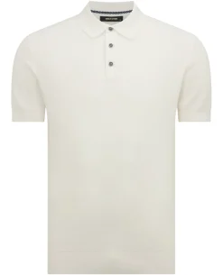 Knitted Cotton Polo Shirt