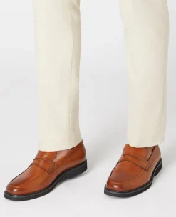 Leather Slip On Loafer