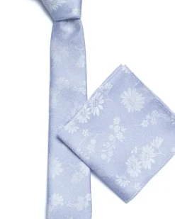 Lilac Floral Tie