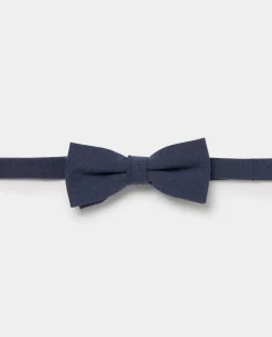 Linen-Blend Bow Tie