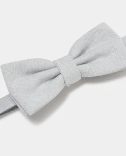 Linen-Blend Bow Tie