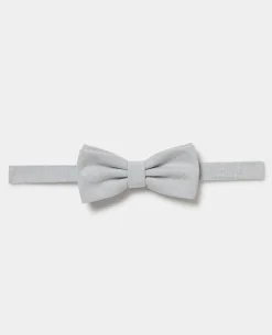 Linen-Blend Bow Tie