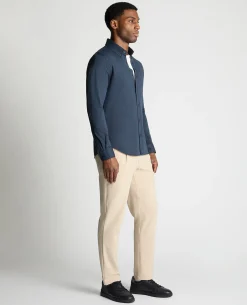 Long Sleeve Cotton Stretch Shirt