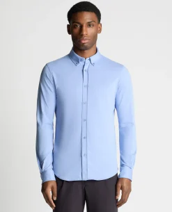 Long Sleeve Cotton Stretch Shirt
