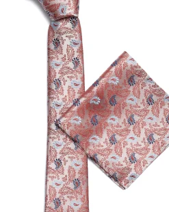 Pink Paisley Tie