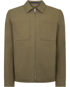 Regular Fit Cotton Utility Jacket