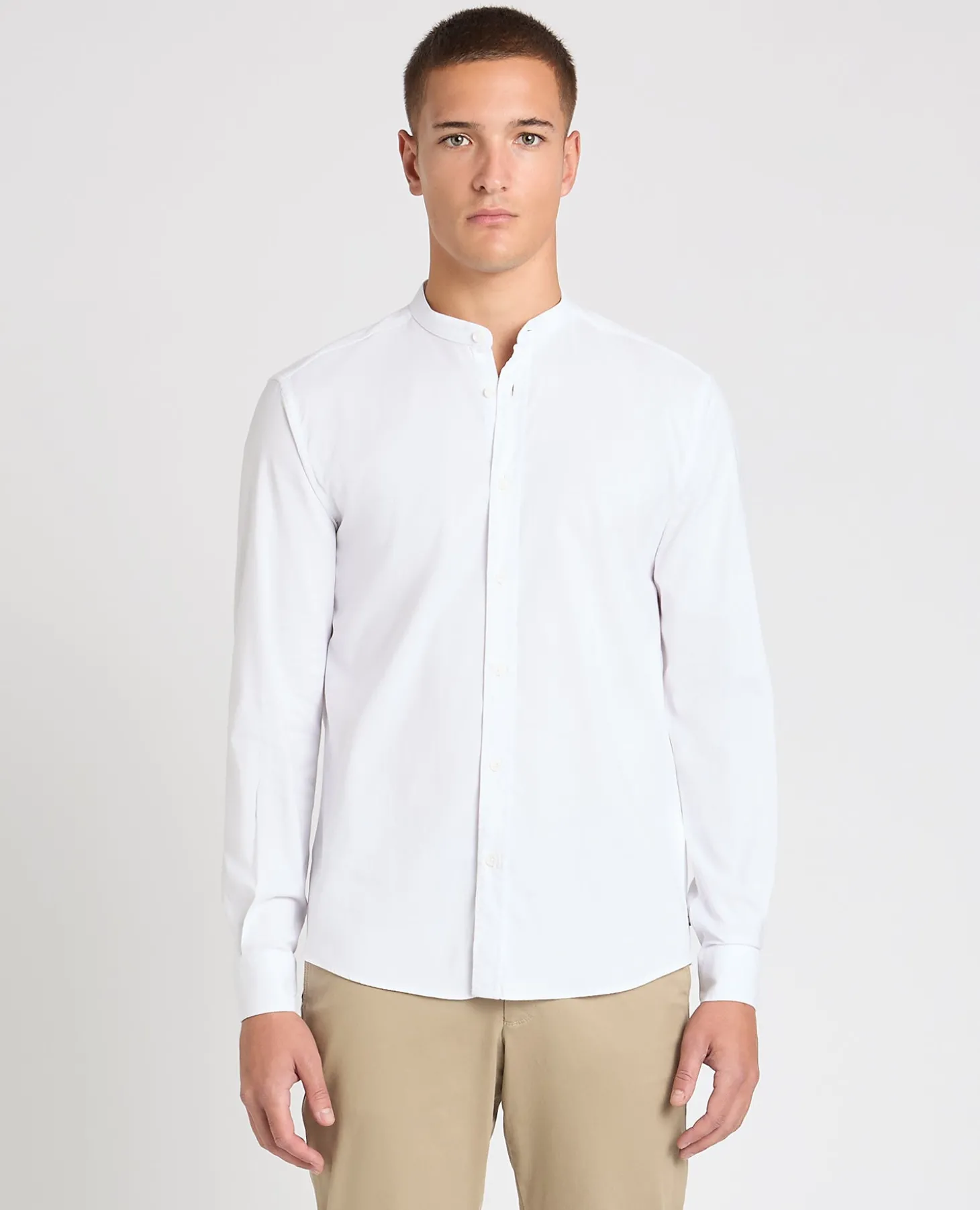Regular Fit Cotton-Stretch Shirt