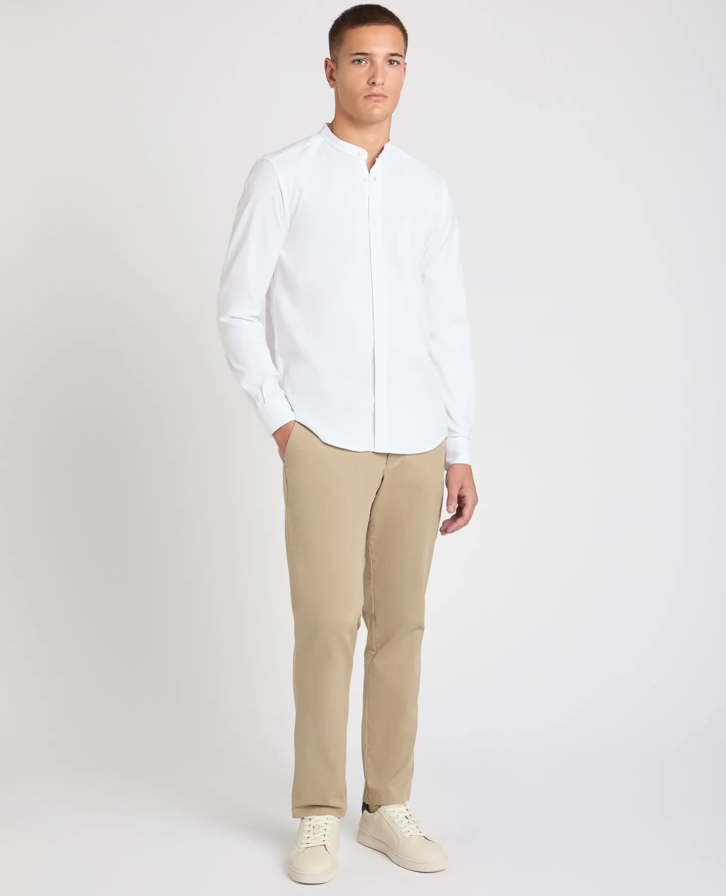Regular Fit Cotton-Stretch Shirt