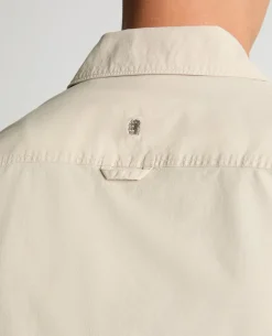 Regular Fit Cotton-Stretch Overshirt