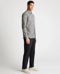 Regular Fit Floral Cotton Shirt