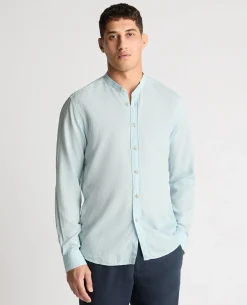 Regular Fit Linen-Blend Shirt
