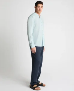 Regular Fit Linen-Blend Shirt