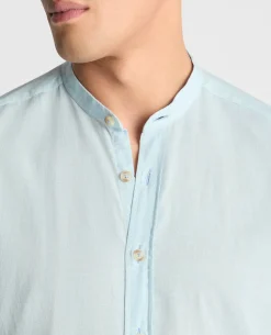 Regular Fit Linen-Blend Shirt