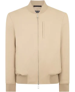 Regular Fit Showerproof Bomber Jacket