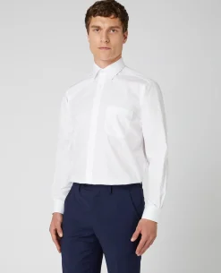 Relaxed Fit Cotton-Blend Shirt