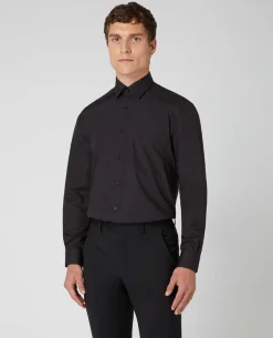 Relaxed Fit Cotton-Blend Shirt