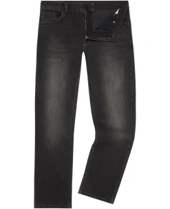 Rogan Dark Wash Straight Leg Jeans