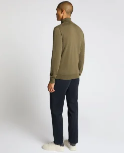 Roll Neck Cotton Sweater